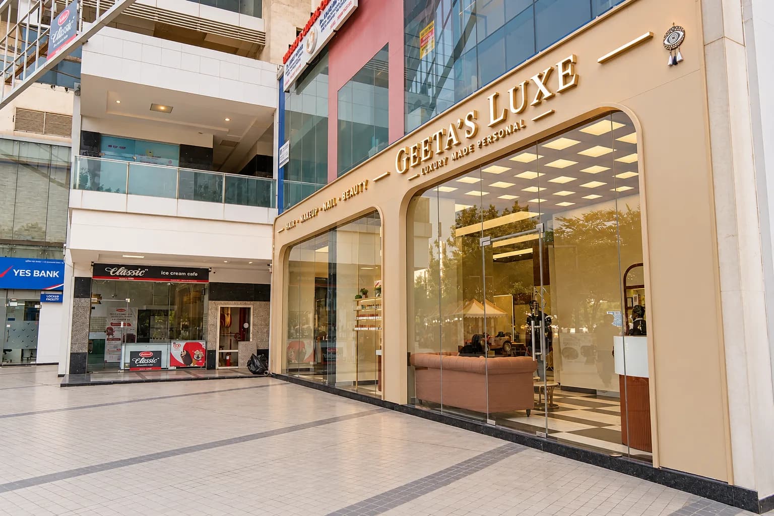 The Geeta's Luxe storefront at Element One Mall, Sector 49